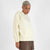 Off-White Oversized Basic Hoodie With Kangaroo Pocket
